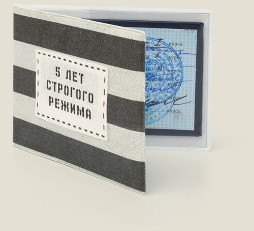 Обложка на студенческий Строгого режима