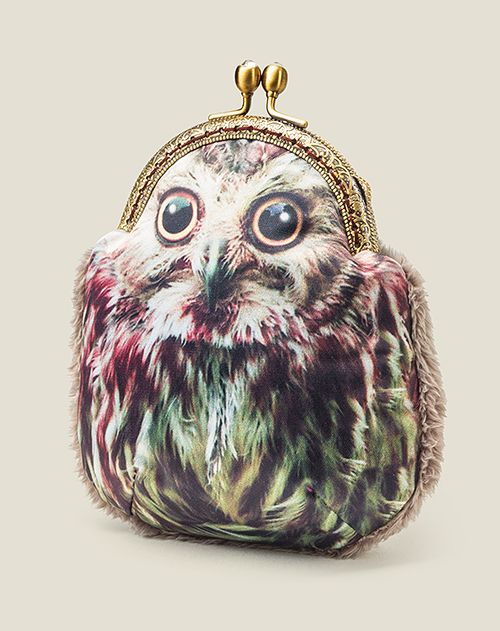 Кошелек - монетница Сова