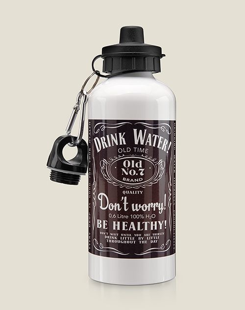Бутылка для воды Виски Drink Water для тех, кто начинает вести здоровый образ жизни с...