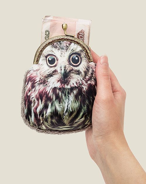 Кошелек - монетница Сова