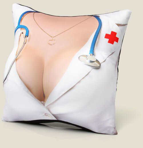 Подушка - грудь для Релаксации Медсестра