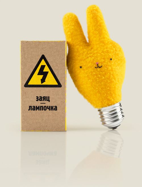 игрушка Заяц лампочка для милых, светлых и энергичных. Для нуждающихся в...