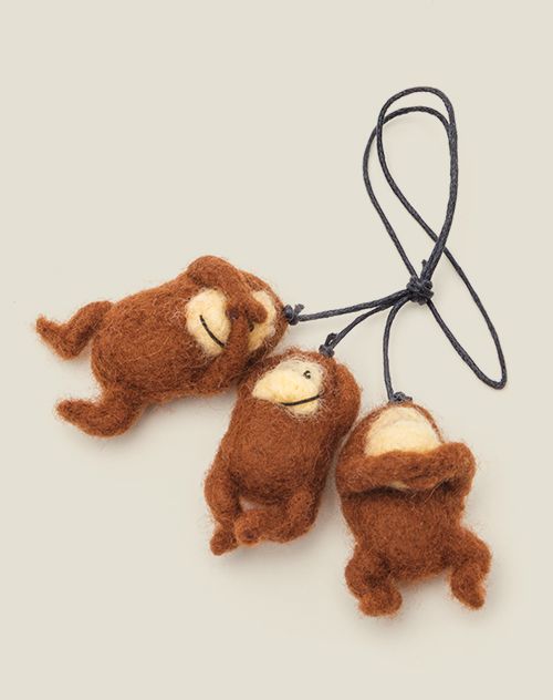 Игрушка Дзен-обезьянки для всех и каждого, для добрых людей, для тех, кто...
