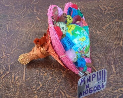 Букет Мир и любовь