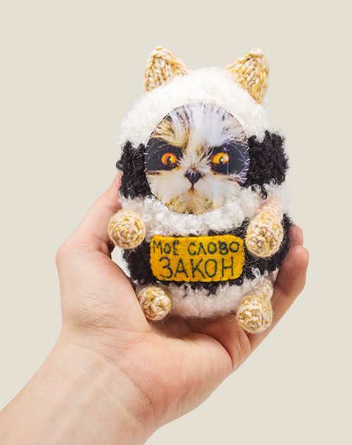 Игрушка Котик Моё слово-Закон