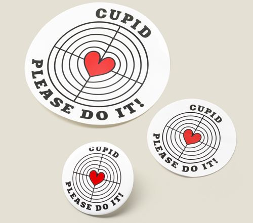 набор мишеней для Купидона Cupid, please do it Для тех, кто ищет близкого человека.