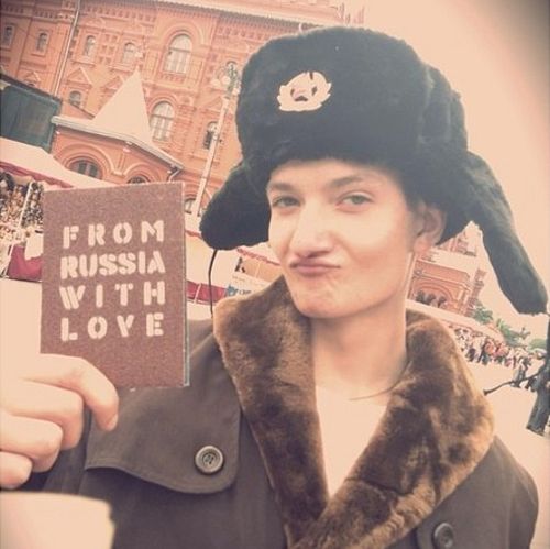 обложка на паспорт Брутальный русский Русским не только по паспорту, но и по состоянию д...