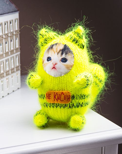 Игрушка котик Не кисни