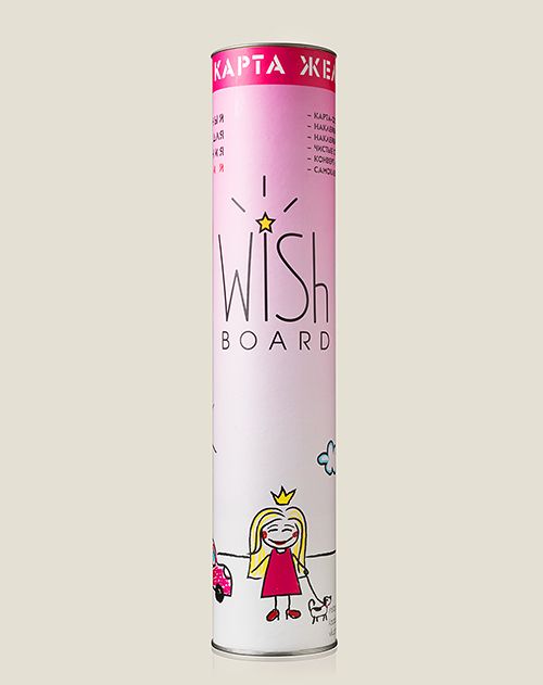 Карта визуализации WISH BOARD для нее
