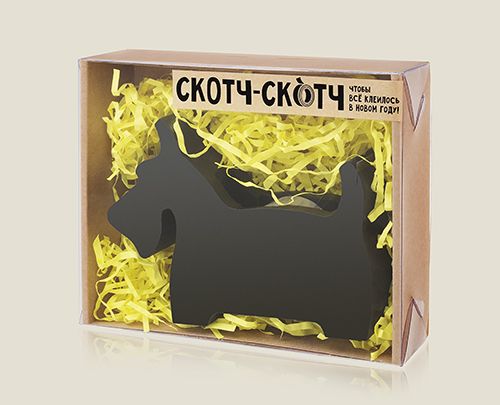 Держатель для скотча Скотч-терьер