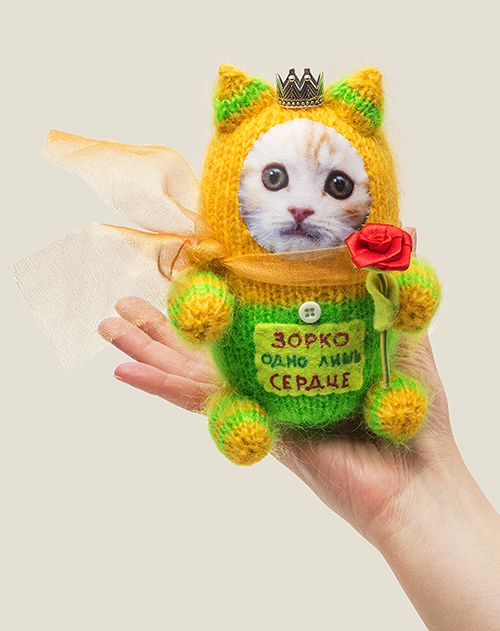 Игрушка Котик Зорко одно лишь сердце