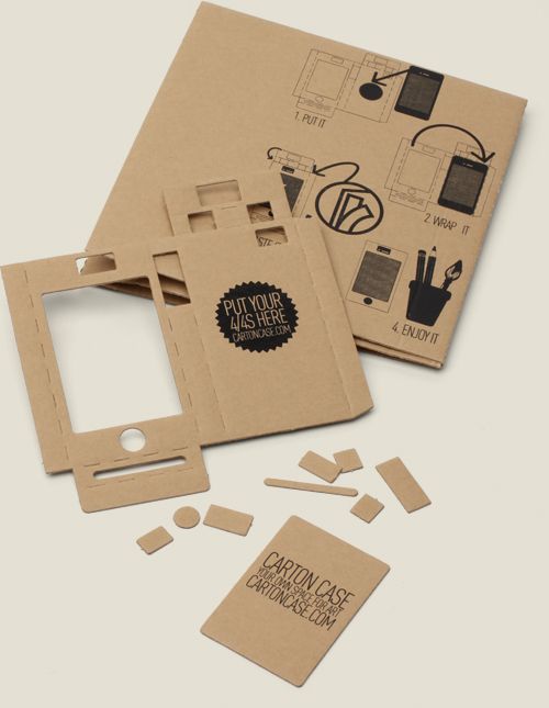 чехол для iPhone Carton Case Для творческих обладателей iPhone.