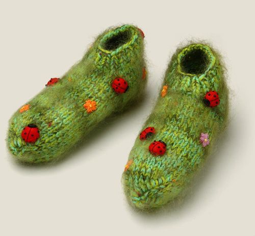 Носки Божьи коровки зеленые Носки Божьи коровки зеленые