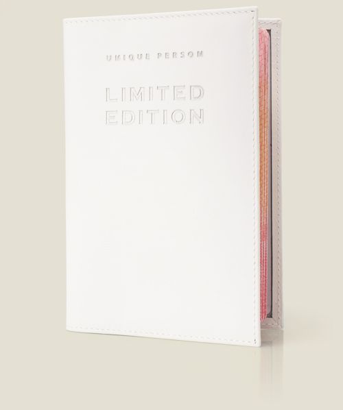 обложка на паспорт Limited Edition Для уникальных персон выпущенных лимитированным ти...