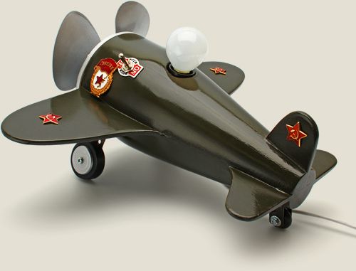 ночник с вентилятором Истребитель