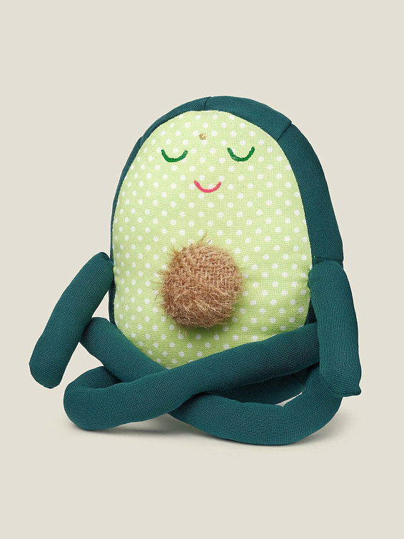 Мягкая игрушка Медитирующее авокадо (купить) 1100Р+ подарок