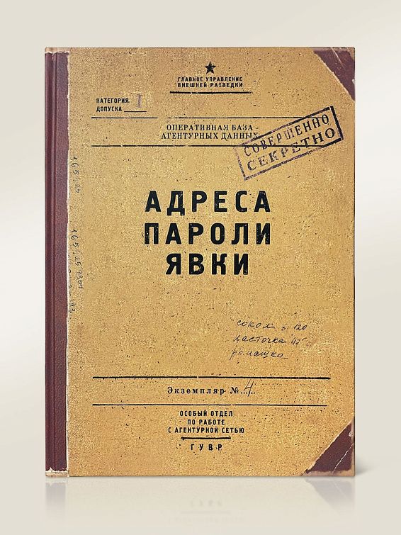 Журнал Адреса пароли явки Для руководителя и для тех, кто только мечтает им ... Журнал Адреса пароли явки