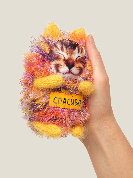Игрушка Котик Спасибо