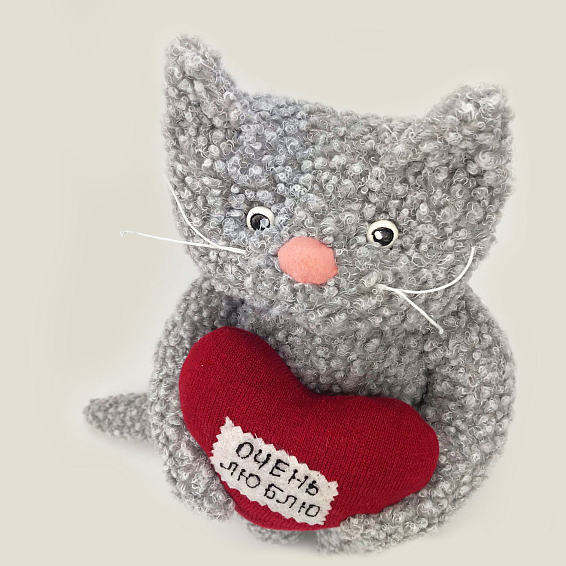 Игрушка Кот Очень люблю (большой)