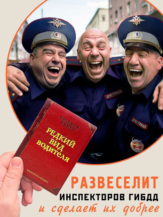 Обложка для автодокументов РЕДКИЙ ВИД ВОДИТЕЛЯ