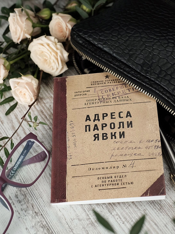 Блокнот Адреса пароли явки Для руководителя и для тех, кто только мечтает им ...