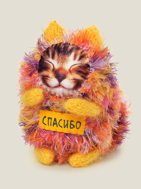 Игрушка Котик Спасибо